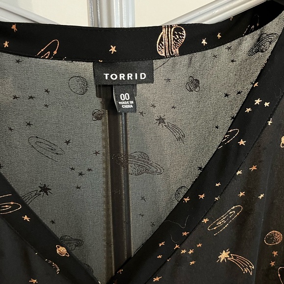 Torrid dress/cover-up- size 00!!! - Picture 2 of 4